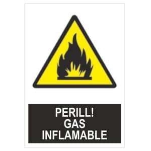 Senyal perill gas inflamable