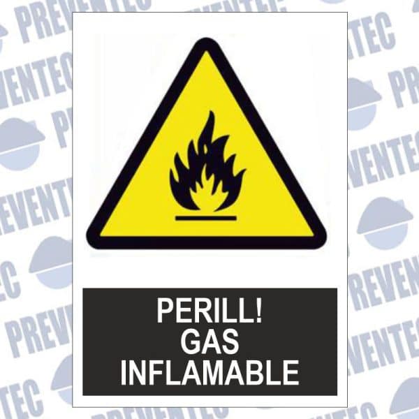 Senyal perill gas inflamable