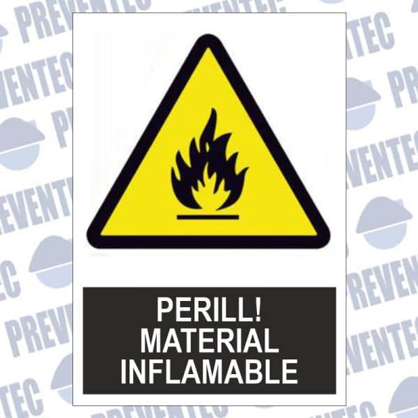 Senyal perill material inflamable