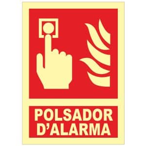 Senyal polsador d`alarma