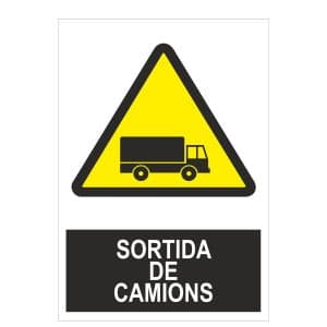 Senyal sortida de camions