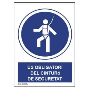 Senyal us obligatori cinturo seguretat