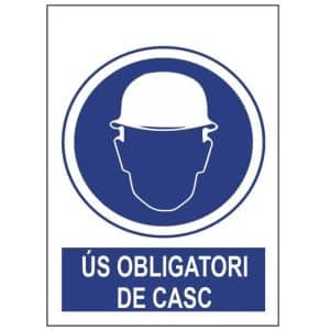 Senyal us obligatori de casc