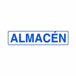Señal informativa : Almacén