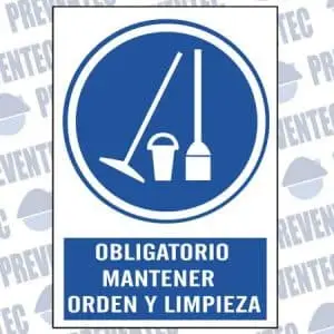 Obligatorio mantener orden y limpieza