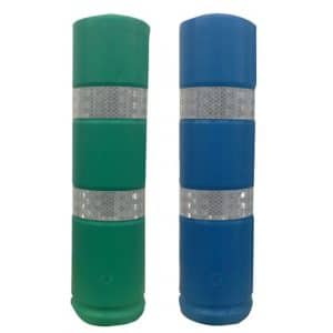 Bolardo plástico verde