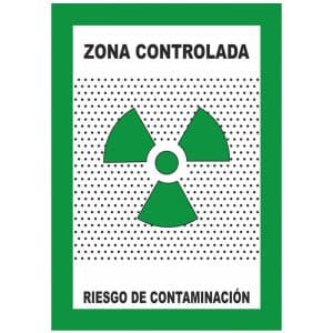 Señal riesgo de contaminación