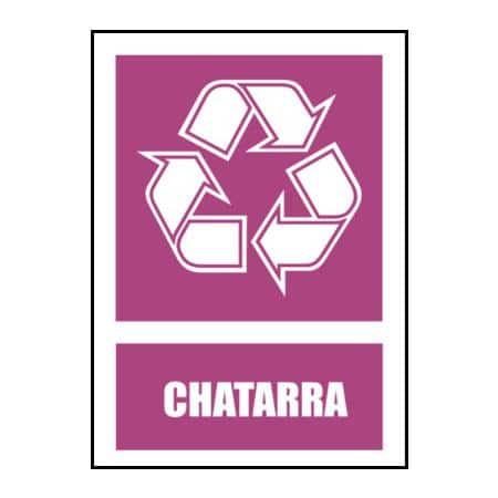 Señales de reciclaje : Chatarra