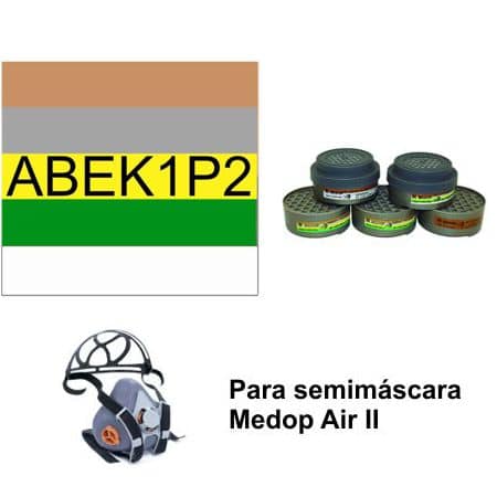 Medop Air II – Filtro ABEK1P2R (ud)