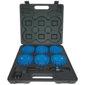 Maletín de 6 balizas led