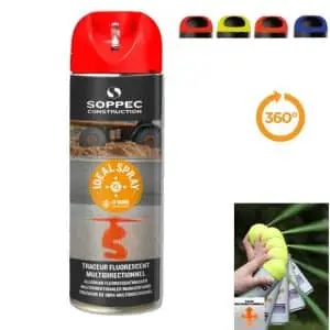 Spray marcador obra
