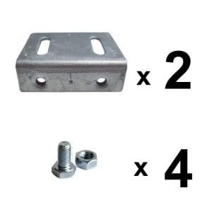 Escuadras traseras para señales