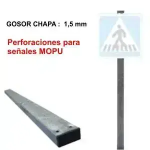 Postes para señales de tráfico