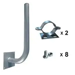 Soporte de pared para señales tráfico