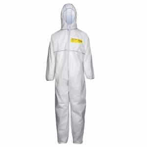 Traje protección química