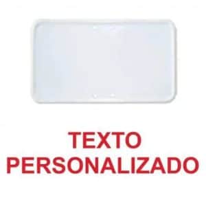 Placas complementarias personalizadas