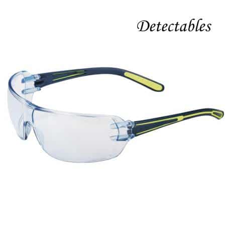 Gafas de seguridad detectables