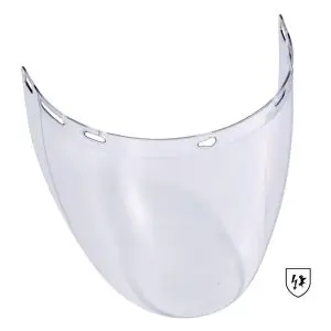 Pantalla facial arco eléctrico