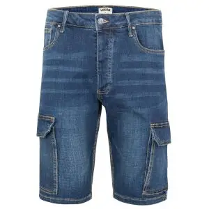 Pantalón corto vaquero elástico