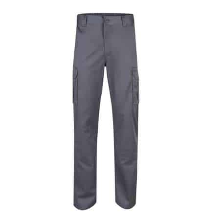 Pantalones de trabajo velilla elásticos gris