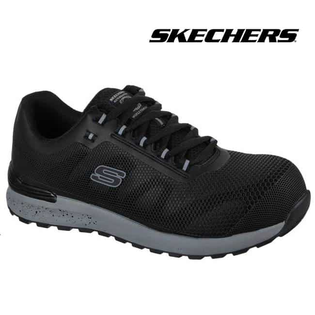 Subordinar césped Puerto Zapatos de seguridad Skechers Bulklin - Bragoo S1P