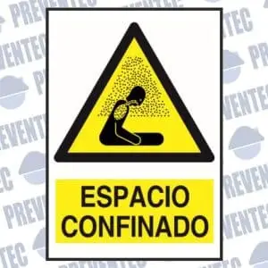 Señalización espacios confinados