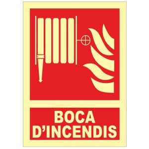 Senyal boca d´incendis
