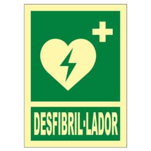 Senyal seguretat desfibril.lador