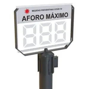 Soporte publicitario para postes