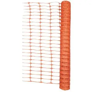 Malla de señalización naranja
