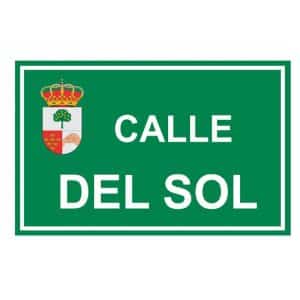 Placa de calle
