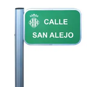 Placas de calles