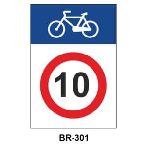 Señal ciclo-ruta BR-301