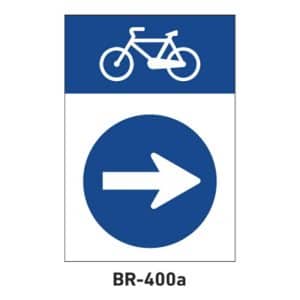 Señal ciclo-ruta BR-400a