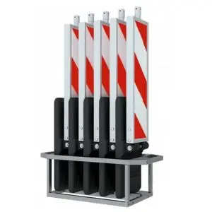 Palas de balizamiento plegable