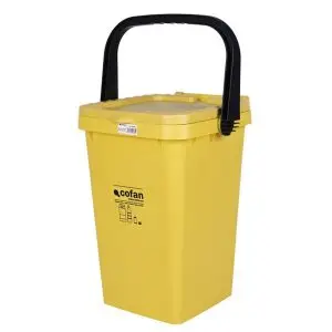 Contenedor para plásticos y envases