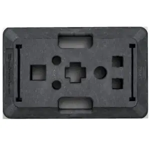 Placa base multipié Schake