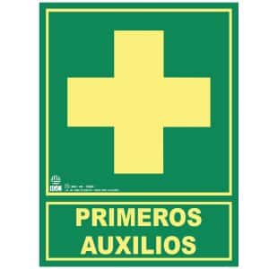 Señal de primeros auxilios
