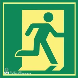 Salida emergencia a la derecha
