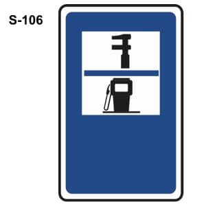 Señal de servicios S-106