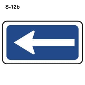 Señal de tráfico S-12b