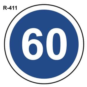 Velocidad mínima 60