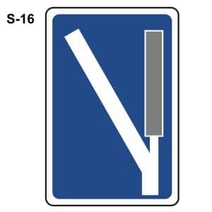 Zona de frenado de emergencia
