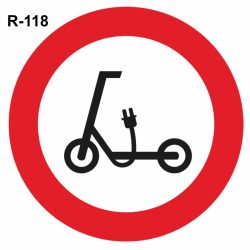 Prohibido circular patinetes eléctricos