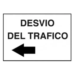 Desvío tráfico a la izquierda