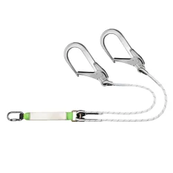 Absorbedor energía con cuerda doble