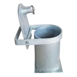 Base para bolardos extraíbles circulares