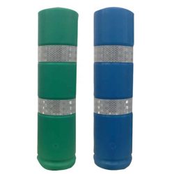 Bolardo plástico verde