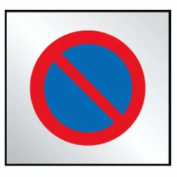 Bolsa plástico prohibido aparcar