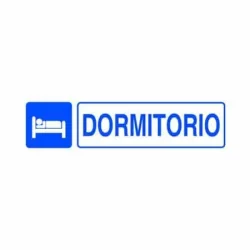 cartel-de-señalización-dormitorio